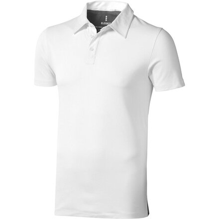 Рубашка-поло мужская "Markham" 200, XS, белый/антрацит