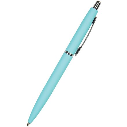 Ручка шариковая автоматическая "San Remo" голубой/серебристый
