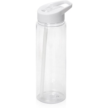 Бутылка для воды "Speedy" прозрачный белый