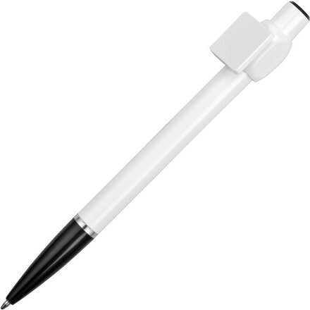 Ручка шариковая автоматическая "Тенерифе" белый/черный