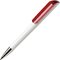 Ручка шариковая автоматическая "Flow B 30 CR" белый/красный