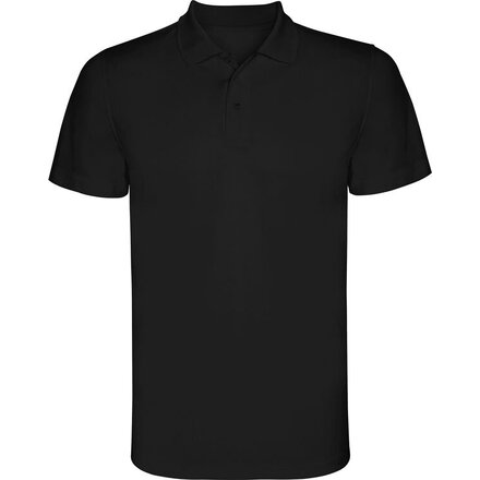 Рубашка-поло мужская "Monzha" 150, 2XL, черный