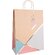 Пакет бумажный подарочный "Geo pastel kraft" разноцветный