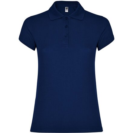 Рубашка-поло женская "Star" 200, M, темно-синий