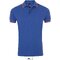 Рубашка-поло мужская "Pasadena Men" 200, M, синий/коралловый