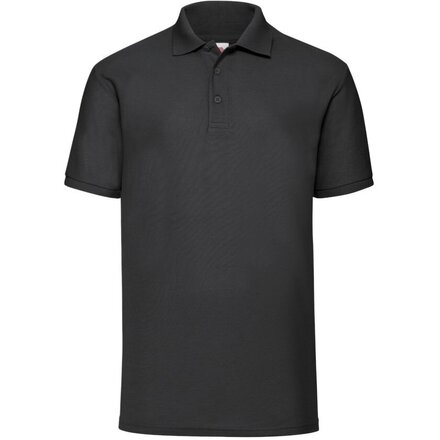 Рубашка-поло мужская "Polo" 180, M, черный