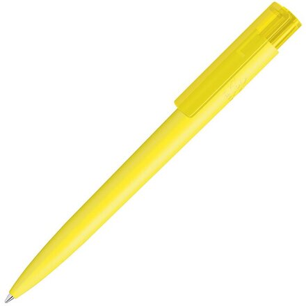 Ручка шариковая автоматическая "Pet Pen Recycled K transparent GUM" желтый
