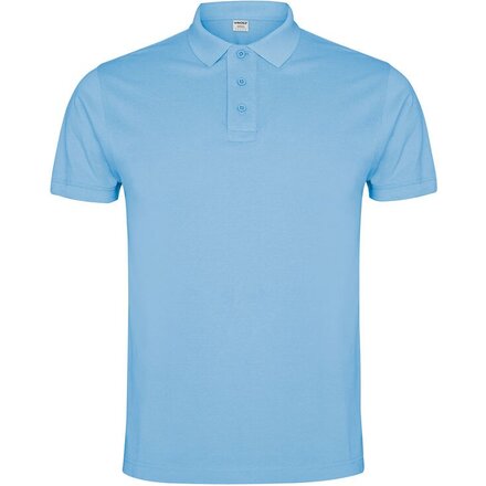Рубашка-поло мужская "Imperium" 220, M, небесно-голубой