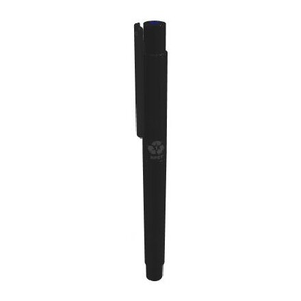 Ручка капиллярная "Recycled Pet Pen Pro FL" черный, стержень темно-синий