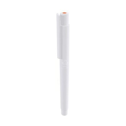 Ручка капиллярная "Recycled Pet Pen Pro FL" белый, стержень оранжевый