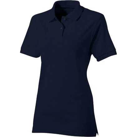 Рубашка-поло женская "Boston 2.0" 180, L, темно-синий