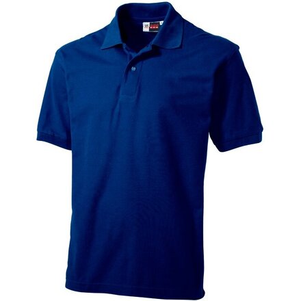 Рубашка-поло мужская "Boston 2.0" 180, S, синий классический