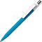 Ручка шариковая автоматическая "Dot GOM CB CR" софт-тач, голубой
