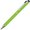 Ручка шариковая автоматическая "Straight Si Touch" светло-зеленый/серебристый
