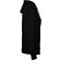 Толстовка женская "Urban" 280, S, с капюшоном, черный/серый меланж