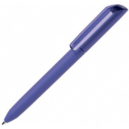 Ручка шариковая автоматическая "Flow Pure GOM 30" софт-тач, темно-фиолетовый