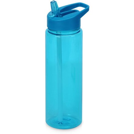 Бутылка для воды "Speedy" прозрачный голубой