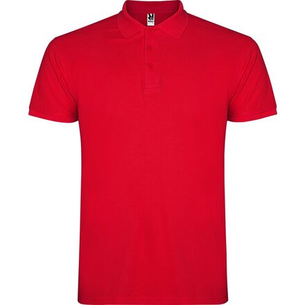 Рубашка-поло мужская "Star" 200, M, красный