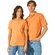 Рубашка-поло женская "Boston 2.0" 180, XL, оранжевый