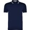 Рубашка-поло мужская "Montreal" 230, 2XL, темно-синий/белый