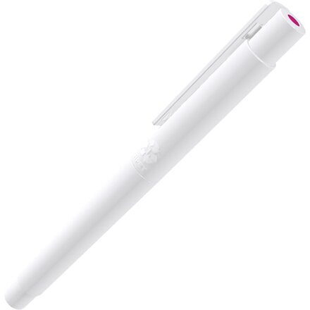 Ручка-роллер "Recycles Pet Pen PRO R" белый, стержень пурпурный
