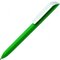 Ручка шариковая автоматическая "Flow Pure GOM CB" софт-тач, зеленый/белый