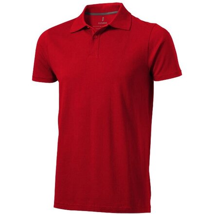 Рубашка-поло мужская "Seller" 180, M, красный