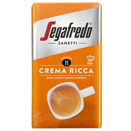 Кофе молотый "Segafredo" Crema Ricca, пачка