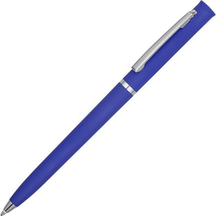 Ручка шариковая автоматическая "Navi" синий/серебристый