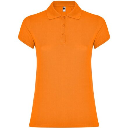 Рубашка-поло женская "Star" 200, S, оранжевый