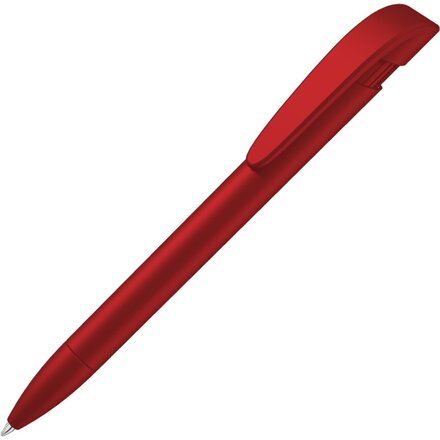 Ручка шариковая автоматическая "Yes F" красный