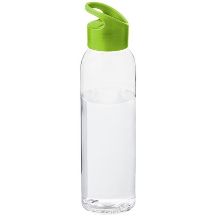 Бутылка для воды "Sky" прозрачный/лайм
