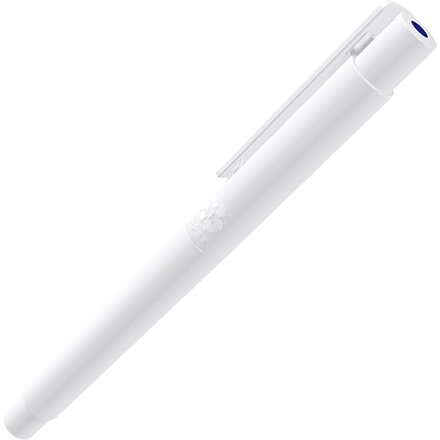 Ручка-роллер "Recycles Pet Pen PRO R" белый, стержень темно-синий