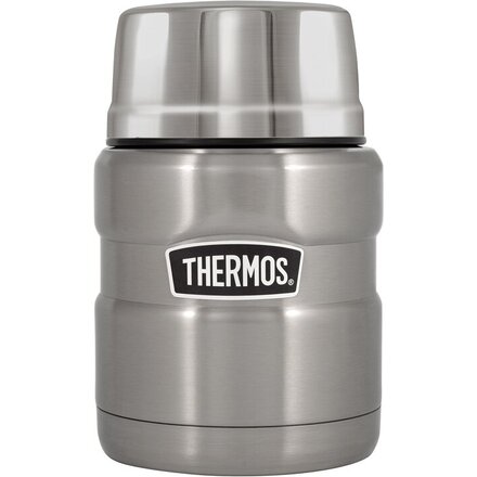 Термос для еды "Thermos SK3000-SBK" стальной/серебристый