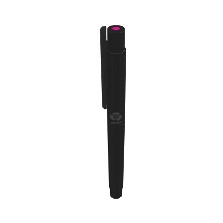 Ручка капиллярная "Recycled Pet Pen Pro FL" черный, стержень пурпурный