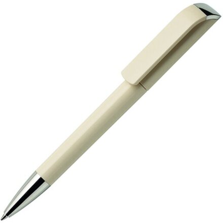 Ручка шариковая автоматическая "Tag C CR" кремовый/серебристый