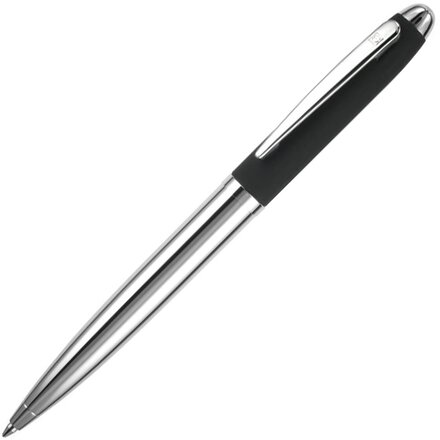 Ручка шариковая автоматическая "Nautic" черный/серебристый