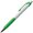 Ручка шариковая автоматическая "Mao" белый/зеленый