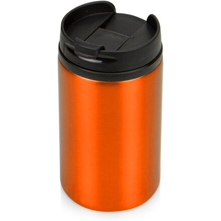 Кружка термическая "Jar" оранжевый/черный