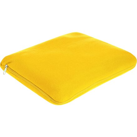 Плед-подушка "Вояж" желтый