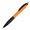 Ручка шариковая автоматическая "Jump" оранжевый/черный