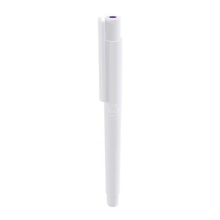 Ручка капиллярная "Recycled Pet Pen Pro FL" белый, стержень темно-фиолетовый