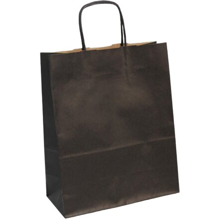 Пакет бумажный подарочный "Rhodia" черный