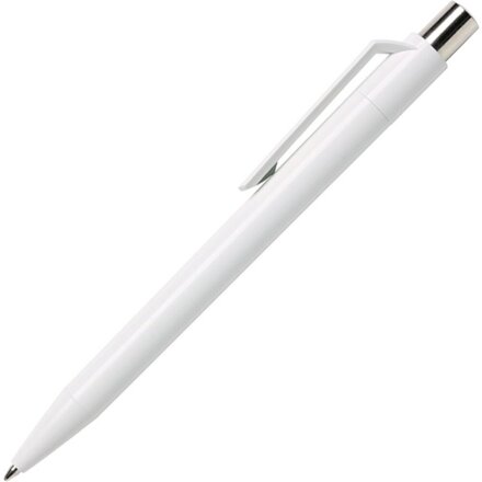 Ручка шариковая автоматическая "Dot B CR" белый/светло-фиолетовый