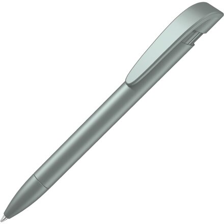 Ручка шариковая автоматическая "Yes F" серый