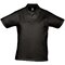 Рубашка-поло "Prescott Men" 170, M, глубокий черный