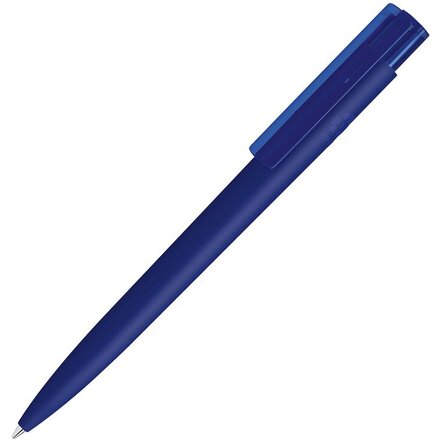 Ручка шариковая автоматическая "Pet Pen Recycled K transparent GUM" темно-синий