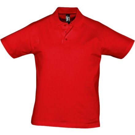 Рубашка-поло "Prescott Men" 170, XL, красный
