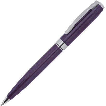 Ручка шариковая автоматическая "Royalty" фиолетовый/серебристый