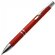 Ручка шариковая автоматическая "Baltimore" красный/серебристый